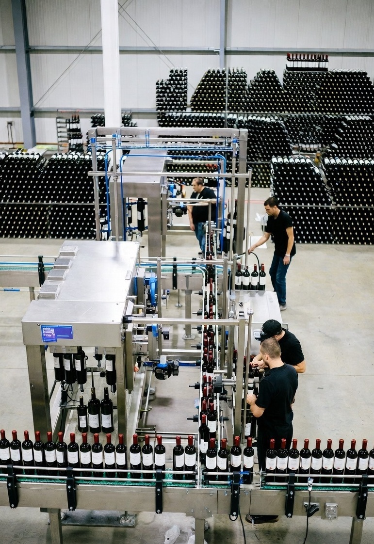 Private Label Wine Bottling Facility