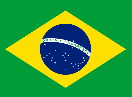 Ordem e Progresso Brazil Flag